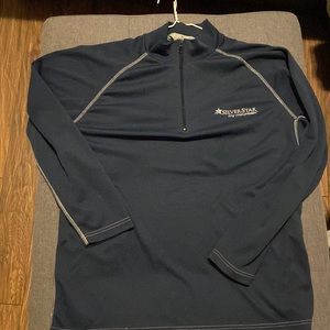 SilverStar Mountain 1/4 Zip Up Sweater Men’s Large Vernon BC Ski Snowboard Retro